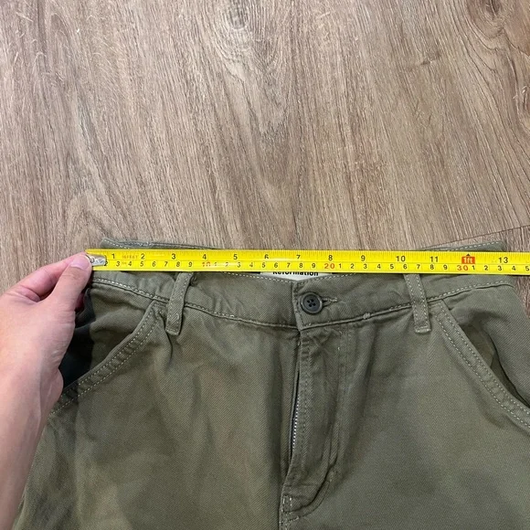 Reformation Bailey High Rise Utility Pants - Picture 8 of 12